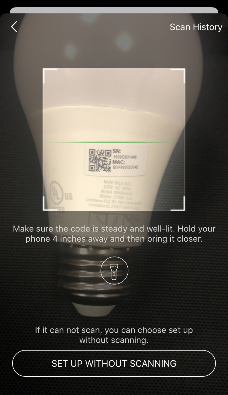 Adding a Sengled Smart WiFi LED Bulb (iOS Setup) Sengled